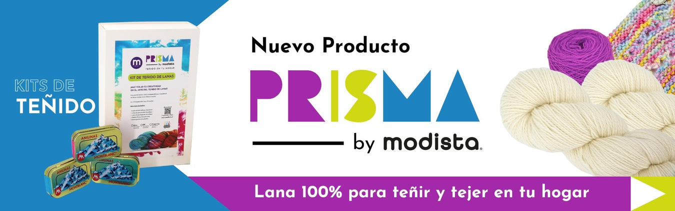 ¡Prisma! Conoce nuestra nueva colección de lanas para teñir