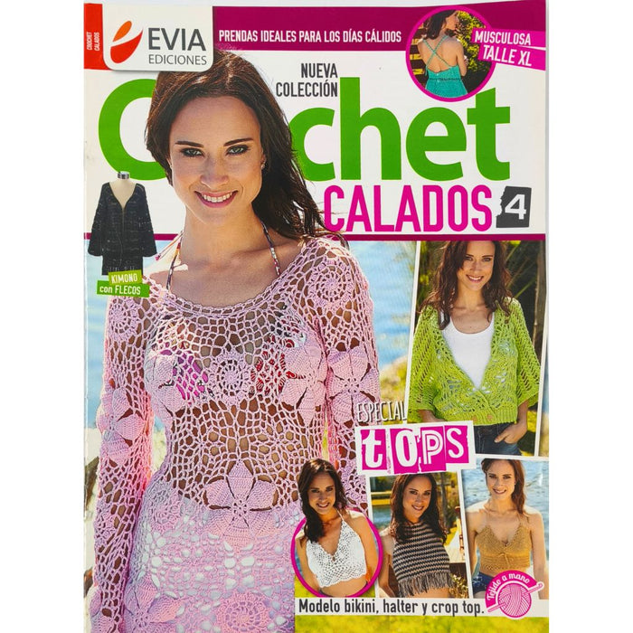 Revista Crochet Calados n° 4 Especial Tops