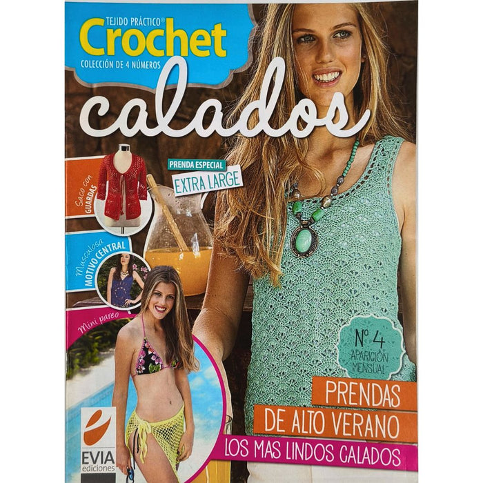 Revista Crochet Calados N° 4 Prendas de Alto Verano