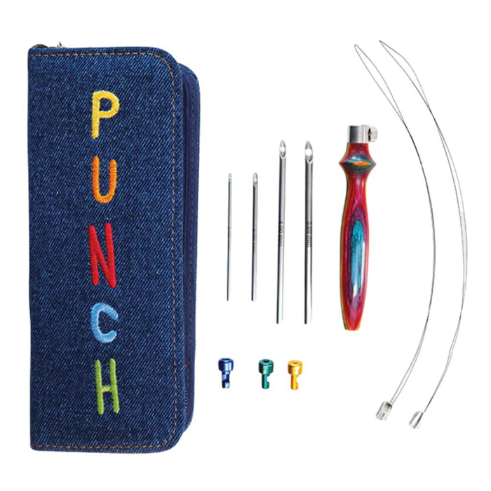 Set de Punch Needle (Aguja mágica) Vibrant de KnitPro