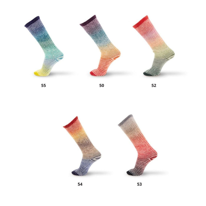 Rainbow Symmetric Socks&More - Lanas para tejer de Katia