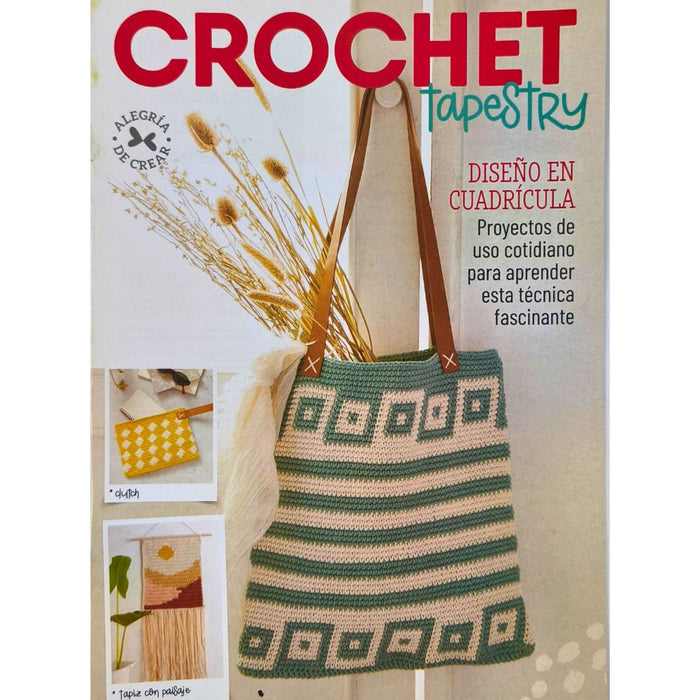 Revista Crochet Tapestry Diseño en Cuadrícula