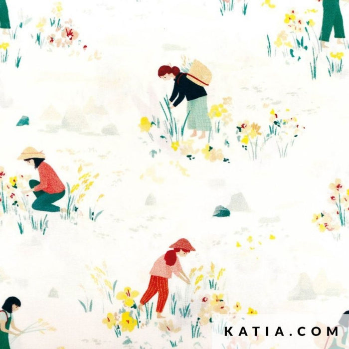 Telas Katia Precortadas "Coupons Grocery" - Katia Fabrics